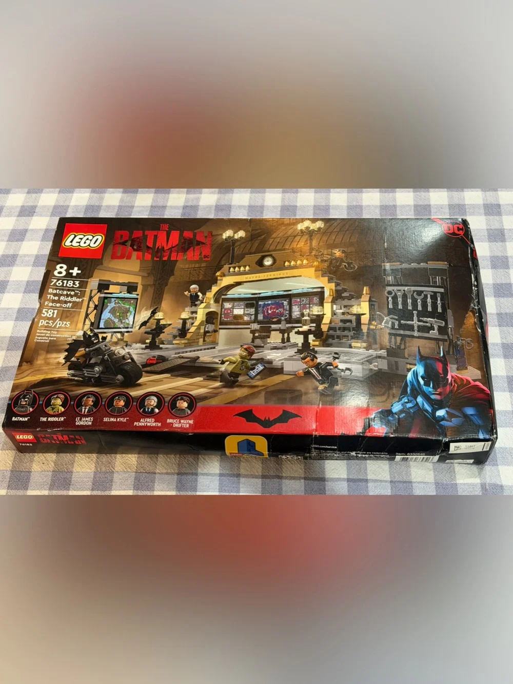 Lego DC Batman: Batcave: The Riddler Face-off (76183) New Sealed Box